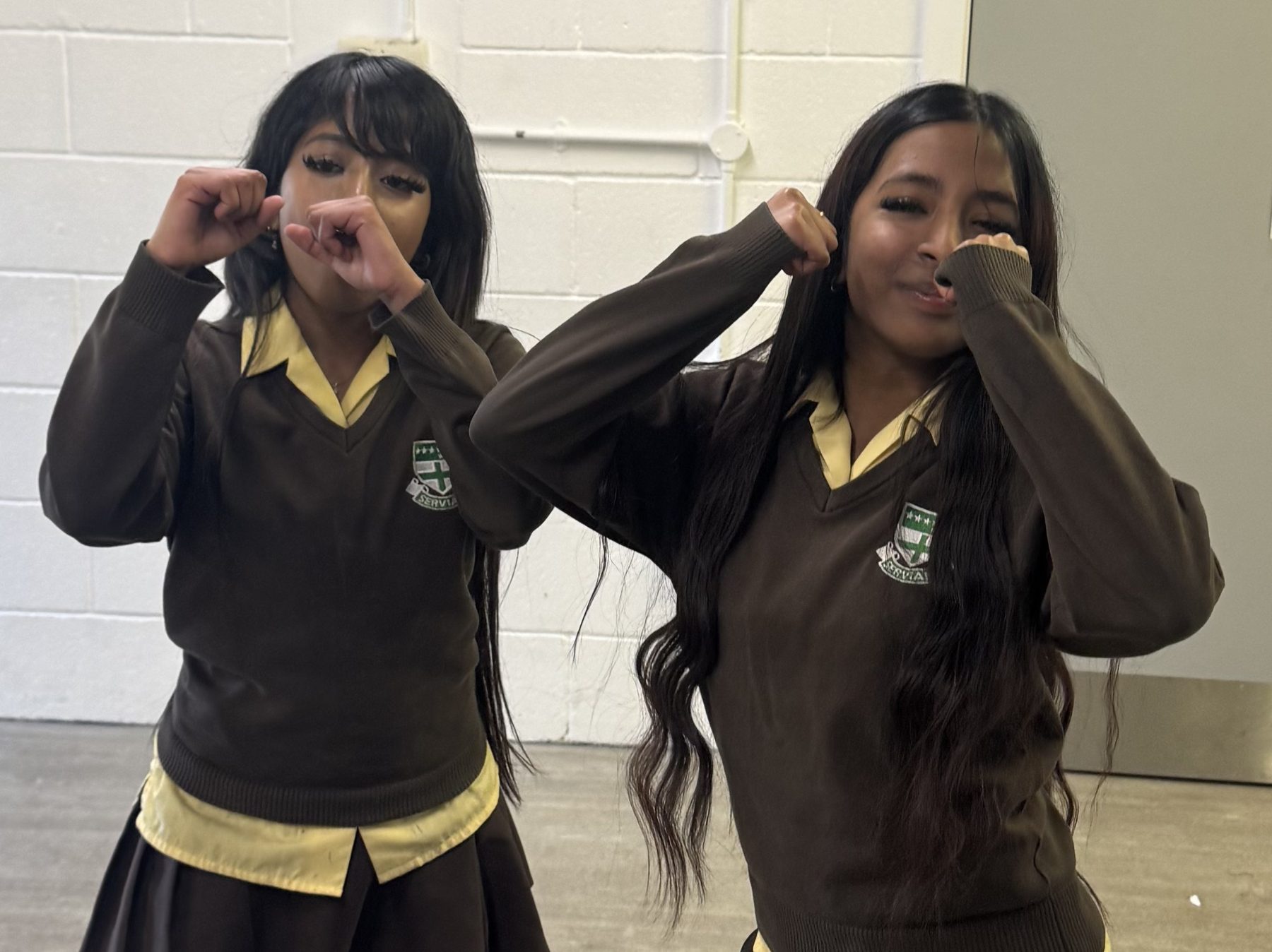 Young participants at a ClockiT school programme session